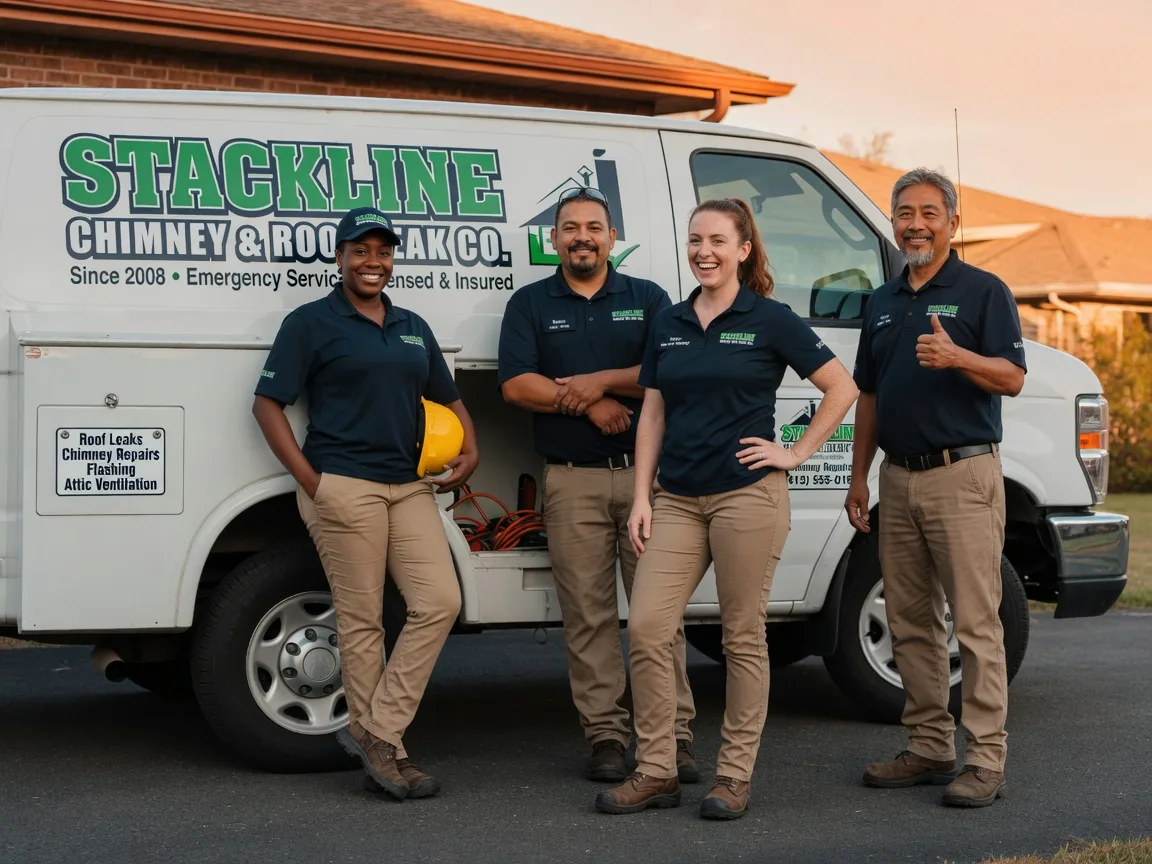 Chimney flashing repair company in Neshanic Station, NJ